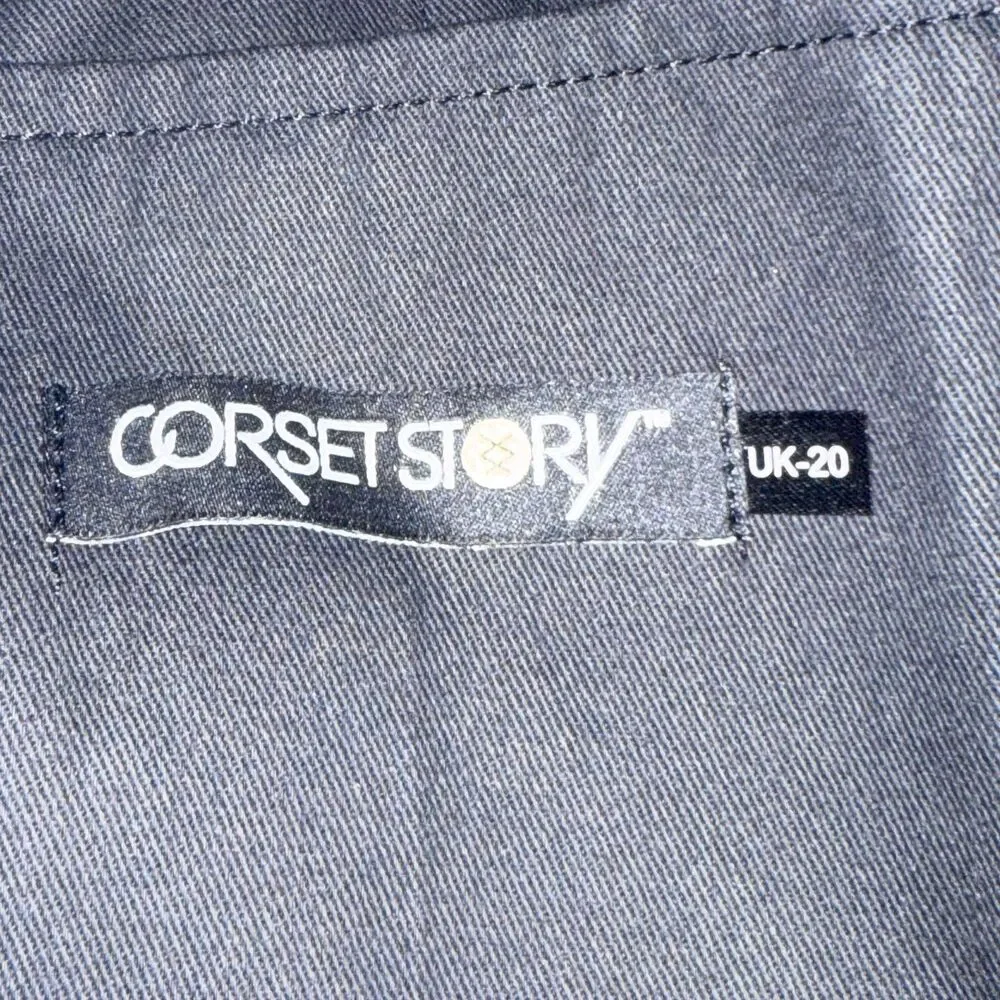 Corset Story Elegant Overbust Corset Top Floral Chiffon Sleeves US 16 NEW 36'' - Picture 13 of 15